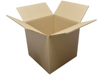 Karton klapowy wysyłkowy na Exploding Box z nosidełkiem 15x15x25cm